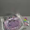 Bright Starts Learn-to-Sit Baby Floor Seat, 2-Positions Grow with Infant, Portable Baby Chair, Includes Sensory Toys, Unisex, 4-12 Months, Purple Paradise