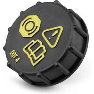 Brake Master Cylinder Tank Reservoir Cap Fit for Pontiac Solstice Saturn Sky 2006 2007 2008 2009, Replace 15271573