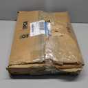 Furologee 5 Tier Bookshelf with Drawer, Tall Narrow Bookcase with Shelves, Wood and Metal Book Shelf Storage Organizer, Modern Display Standing Shelf Unit for Bedroom, Living Room, Office, White