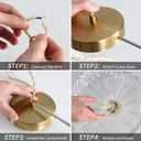 Pendant Light Fixture Glass Hanging Light Flower Light Fixture Pendant Lights Modern Lighting Bedroom Kitchen Island Hallway Bathroom Green Wave Style