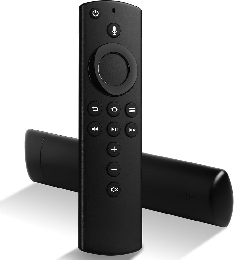 Replacement Voice Remote Fit for FireSeries Smart TV Cube & Stick, TV Stick (2nd Gen)/4K/Lite, TVs Cube (1st & 2nd Gen), Smart TV 3rd Gen, for Hisense, TCL Smart TVs, Not for ROKU-TVs