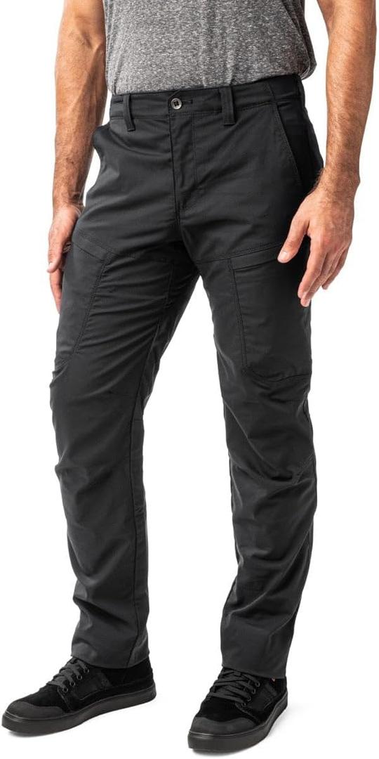5.11 Tactical Men's Ridge Cargo Pants, Straight Fit, Professional & Durable Performance, Style 74520ABR (Black) W40, L30