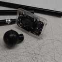 ENJOYBASICS No Drill Curtain Rods for Window 28 to 60 Inches, 5/8 Inch Diameter Renter Friendly Drapery Rod with Adhesive Brackets without Drilling, Adjustable from 27 to 65 Inches, Black