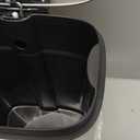 SONGMICS 3.2 Gallon (12 L) Trash Can, Stainless Steel, Step-On Pedal