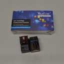 62XL Ink Cartridges Remanufactured for HP Ink 62 for HP 62XL Ink Cartridge Combo Pack Works with HP Envy 7640 7645 5660 5540 5640 7644 OfficeJet 5740 5741 8040 OfficeJet 200 250 258 Series (2-Pack)