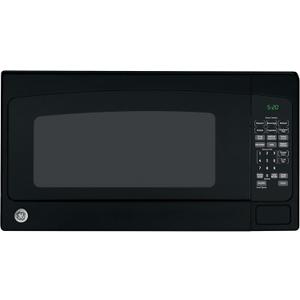 GE GCST20S1WBB Microwave Oven, 1,200-watt Capacity, 2.0 Cubic Ft, 8 Auto Cooking Settings, Child-Lock Technology, Kitchen Essentials for The Countertop, Dorm Room or Apartment, Black, Cu