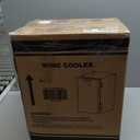 Antarctic Star Wine Cooler, 0.4 Cu. Ft. Portable Mini Wine fridge