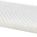 White Mattress Topper, 1 x 74 Long x 40 Wide