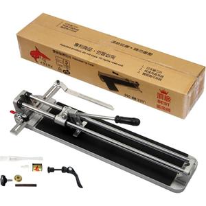 Professional Tile Cutter - 24" (615mm),Taiwan's Top 1 Pro Tile Cutter Brand,Strong Base, Precision Tungsten Carbide Cutting Wheel - Ideal for Porcelain Tiles in Precision Cutting Industry" (600bth)
