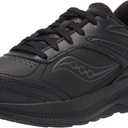 Saucony womens Echelon Walker 3 Walking Shoe, Black, 7 US
