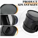 2451149 Mass Air Flow Sensor MAF Sensor 245-1149 MA198 74-10146 7410146 5S8048 15900023 Compatible with Chevy Silverado 1500 3500 2500 Compatible with GMC Sierra 1500 3500 2500