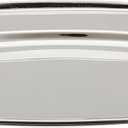 Winco OPL-16 Stainless Steel Oval Platter, 16-Inch by 10.25-Inch
