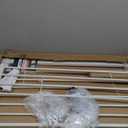 BABELIO 36" Tall Dog Gate PressGuard C5, 26-40" Wide Auto Close Baby Gate, Pressure Mounted Metal Pet Gate, Easy Install No Drilling, No Tools Needed, with Wall Protectors and Extension Kits, White