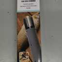 Electric Coconut Grater Machine, Portable Handheld Coconut Scraper Peeler Shredder, Wireless Automatic Anti-splash Rotating Kitchen Grater, Stainless Steel Coconut Electric Roller(High-grade gray)