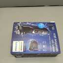 Philips Norelco Shaver 3900 Series, Wet and Dry Electric Shaver, P-Cap, Travel Pouch, Charging Stand, Storm Blue, Model S3341/92 (Silver New)