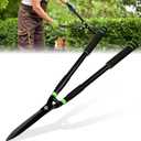Hedge Shears Heavy Duty Hedge Clippers with Shock Absorbing Bumpers Ideal Hedge Clippers for Gardening Pruning Shaping Shrubs and Decorative Plants Garden Hedge Shears for Effortless Trimming
