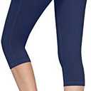 Fengbay High Waist Yoga Pants, Pocket Yoga Pants Tummy Control Workout Running 4 Way Stretch Yoga Leggings , Size medium