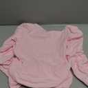 SUUKSESS Women Backless Y2k Long Sleeve Bodysuit Double Lined Open Back Sexy Basic Top (Small, Blush)