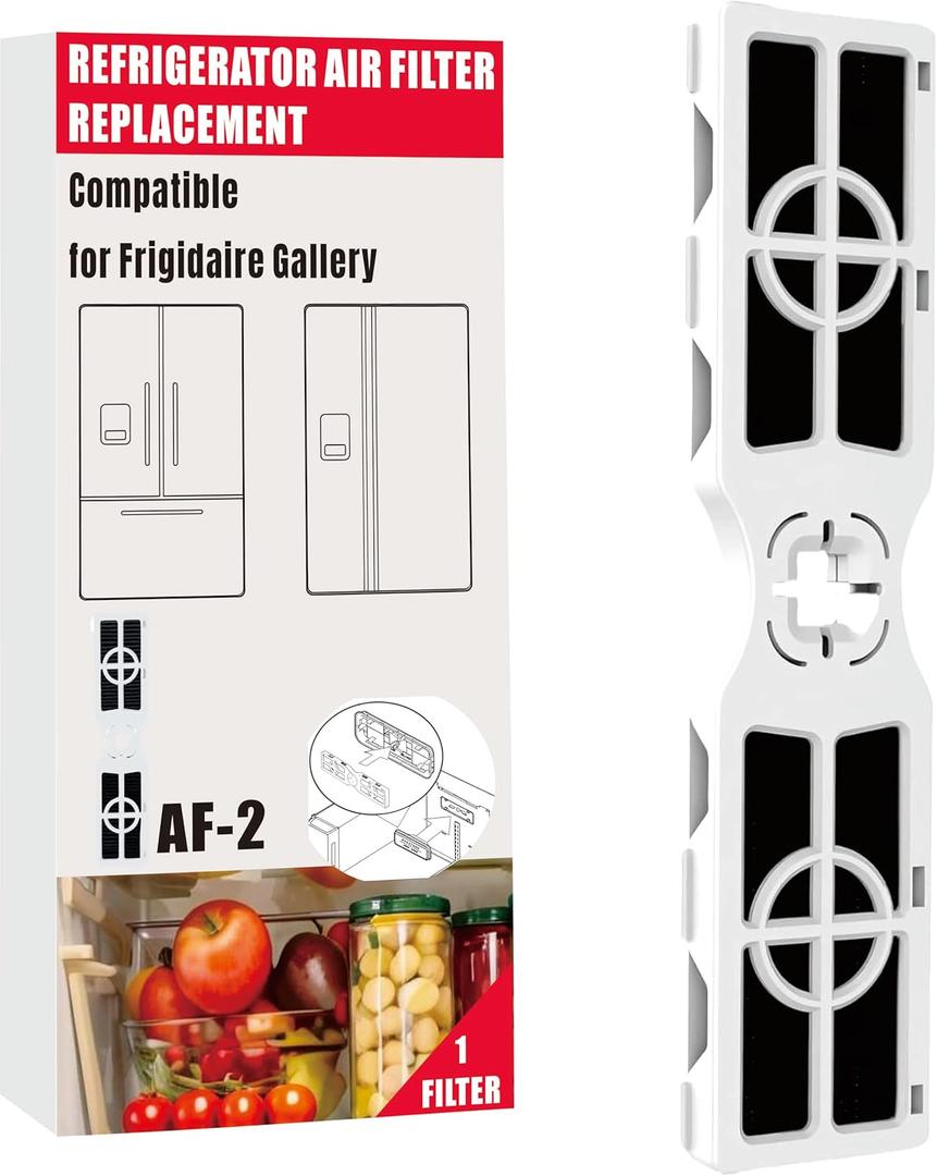 AF-2 Replacement Compatible with for Frgpaaf2 Air Filter for Eventemp with Pureair for Frigidaire Gallery Refrigerator Air Filter Replacement RAF-2 Activated Carbon 1 Count