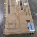 Grill Table, Outdoor Bar Cart Grill Cart with Storage Cabinet, Modular Outdoor Kitchen Island, Outdoor Grill Station with 304 Stainless Steel Top for Lawn & Garden, L35.4 x W24