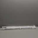 No Drill Blinds for Windows 1" Vinyl L-Shaped Slats Cordless Mini Blinds for Home, for Window Size 33" W  48" H White