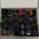 Loddie Doddie Chalk Markers - Pack of 24, 6mm Reversible Tips - Liquid Chalk Pens for Glass & Windows - Dry Erase Chalkboard Markers for Blackboard & Calendars - Non-Toxic Pens for Art & Decor