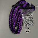 Juexica Graduation Lei Class of 2026, Graduation Ribbon Money Lei Personalized DIY Name Braided Necklace for Women Men Congrat Grad Party Gift Accessories(Purple,1 Set)