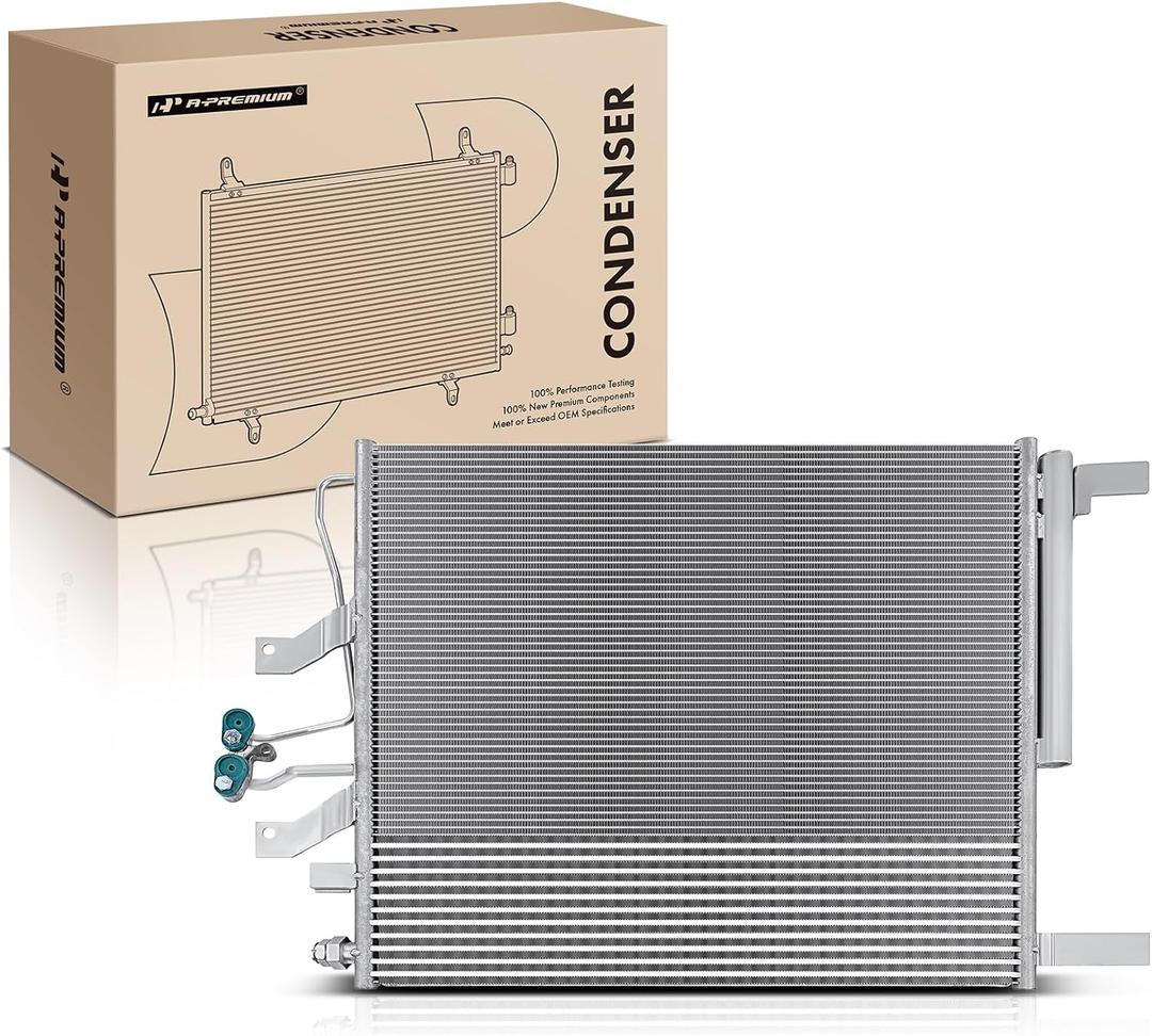 A-Premium Air Conditioning A/C Condenser Compatible with 2019-2021 Ram 1500 3.0L 3.6L 5.7L