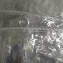 4' X 6' Clear Tarps Heavy Duty Waterproof PVC Vinyl 14 Mil Thick, Glass Tarpaulin with Metal Grommets, Protects Against Water, Tear, Cold Weather Resistan for Greenhouse Balcony Garden