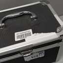 Vaultz Medicine Lock Box - 5 x 7 x 5 Inches - Secure Cabinet Safe with Combination Lock - Ideal for Medications and Small Valuables - Black