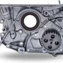 Engine Oil Pump with Gasket Compatible with Toyota Camry 1992 1993 1994 1995 1996 1997 1998 1999 2000 2001, Solara 1999 2000 2001 L4 2.2L - OE 15100-74030