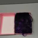 NAYOO Long Ombre Purple Wavy Wig for Women 26 Inch Middle Part Curly Wavy Wig Natural Looking Synthetic Heat Resistant Fiber for Daily Party (Ombre Purple)