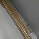 UNISHADES Cordless Bamboo Roman Shades for Windows, Blinds Size (30.5" W 64" H) Colour (Highfield Teak)