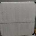 DoubleFill 2 Pack 2' x 2' Plastic Perforated Tiles with 1/2" Holes 24" x 24" White Drop Ceiling Tiles Plastic Ceiling Grid Covers