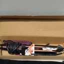 DORISILK 500 Degree High Temp Professional Hair Straightener30s Fast Heating Ceramic Flat Iron 2 in 1 Hair Straightener and CurlerPlasma Flat Iron Get Frizz-Free Dual Voltage for Travel Using