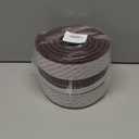 Baby Proofing Wall Corner Protector,Edge Guard Corner Protector,6.56ft Thinken Soft Corner Protectors Pre-Taped Soft Rubber Foam Edge Cushion for Furniture (Brown, 6.56Ft x 5.9" W x 0.47" Th)