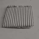 ZWJD Throw Pillow Covers 26x26 Set of 2 Striped Pillow Covers with Fringe Chic Cotton Decorative Pillows Square Cushion Covers for Sofa Couch Bed Living Room Farmhouse Decor (26" x 26" (Pack of 2), Black)