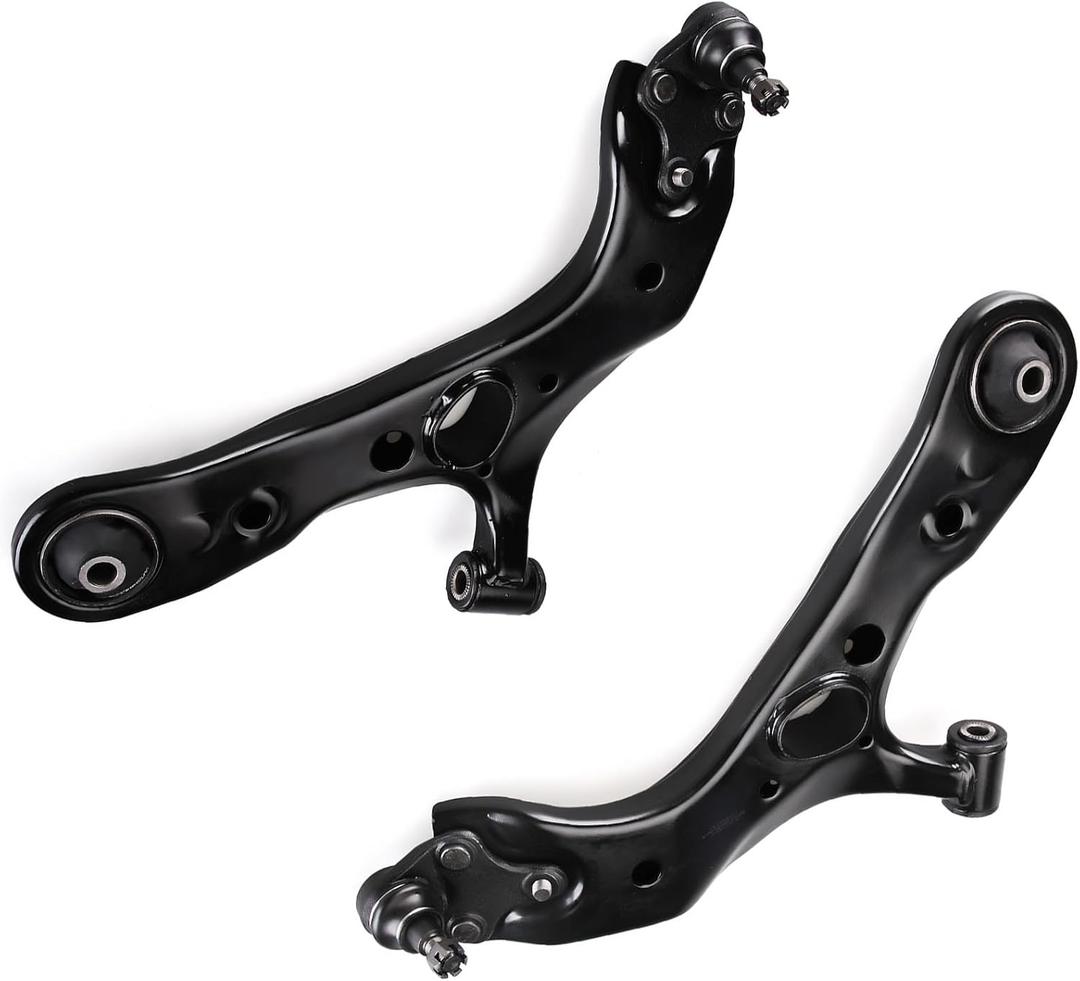 2pc Front Lower Control Arm Kit for Toyota RAV4 2006-2018, for Lexus NX200t 2015-2017, NX300 2018-2021, NX300h 2015-2021, K620586 K620587 Suspension Control Arm w/Ball Joint Assembly Front Lower