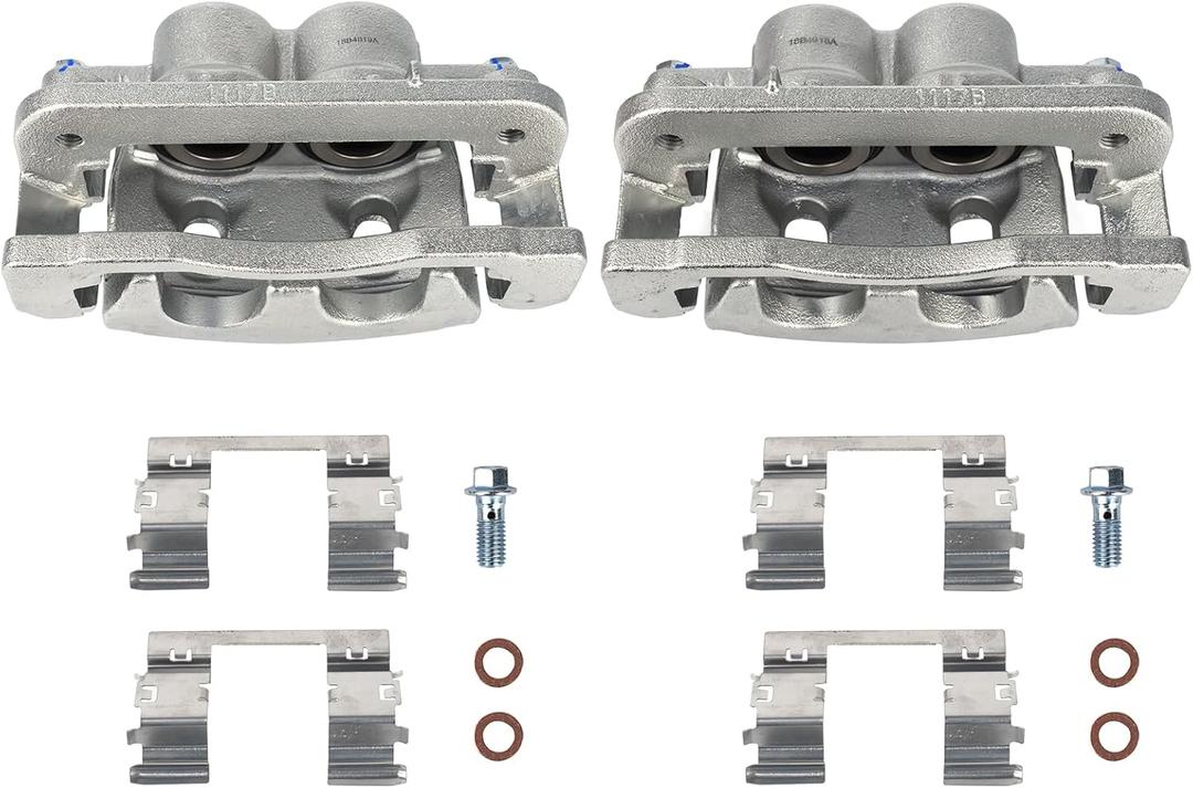 PAROD Front 18B4919A 18B4918A Brake Caliper Fit for Cadillac Escalade, ESV, EXT, EXT, XTS, Chevy Avalanche, Express 1500, Silverado 1500, Suburban, 1500, Tahoe, GMC Savana 1500, Sierra 1500, Yukon,XL