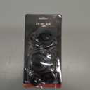 Barbell Clips 1 Inch Quick Release Weight Clamps 0.9-1.18inch Multi-Size Adjustable Olympic Clamps for Bars (Black)