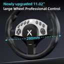 PC Racing Wheel with Pedals & H-Shifter, 1080°, for Euro Truck Simulator