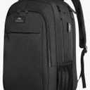 MATEIN Extra Large Backpack, 17 Inch Travel Laptop Backpack with USB Charging Port, Anti Theft TSA Friendly Business Work College Computer Backpack for Men Women, Black