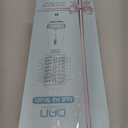 Mini Travel Blow Dryer Brush for Short to Medium Hair, 2 Inch Oval Hot Air Brush with Ceramic Coating, 3 Heat Settings for Smooth, Voluminous Blowouts, 120V (Purple)