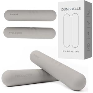 Dumbbell - Hand Weights for Exercise, Muscle Toning, Muscle Toning, Strength Building & Full Body Workout (TAUPE)