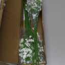 20 Pcs Real Touch Babys Breath Artificial Flowers, White Fake Flowers Baby Breath Flowers Artificial Bulk with Stems Decorations for Vase Wedding Party Garden Home Decor Centerpiece Arrangements,20 Pcs, White