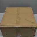 Kanwone 3 Tiered Serving Stand with White Porcelain Plates, 10" Round Tray, Dessert Table Display Set, Black Metal Stand, Versatile & Durable