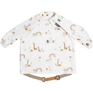 BIBaDO - Long Sleeve Baby Bibs - Babies & Toddlers 6-36 Months - Coverall Baby Led Weaning Bib - Easy Wipe, Soft & Waterproof (1 Pack - Serengeti Spaghetti) BIBaDO - Long Sleeve Baby Bibs - Babies & Toddlers 6-36 Months - Coverall Baby Led Weaning Bib - Easy Wipe, Soft & Waterproof (1 Pack - Serengeti Spaghetti)