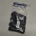 Round Reading Glasses for Women Men Classic Circular Readers +3.00 Stylish Lightweight Cheaters Glasses Spring Hinges 5 Pack