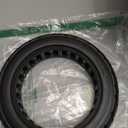 10X2.125 Off Road Tire for Electric Scooter Ninebot F20/F30/F40/F65, 10 inch Solid Rubber Tires for Front And Rear Solid Electric Scooter Tire Tubeless(Black 1pc)