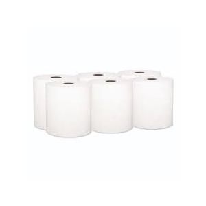 6 pack 8" paper towels (white )